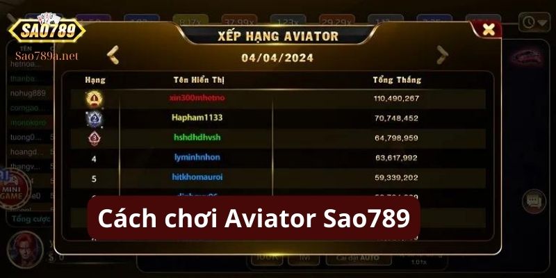 Chiến lược chinh phục bầu trời cùng Aviator