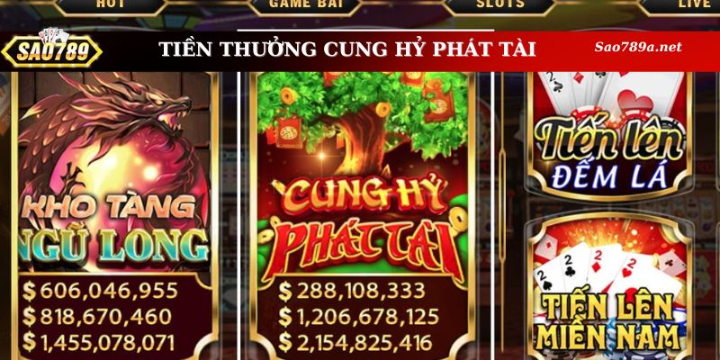 Giá trị tiền thưởng hấp dẫn