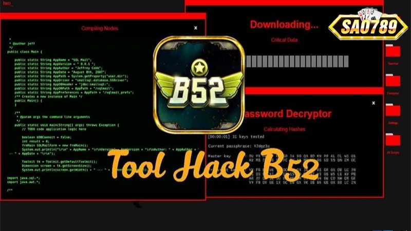 Phần mềm hack Tài Xỉu B52 Play